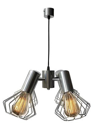 Люстра подвесная msk electric diadem на четыре плафона е27 nl 22153-4 cr хром