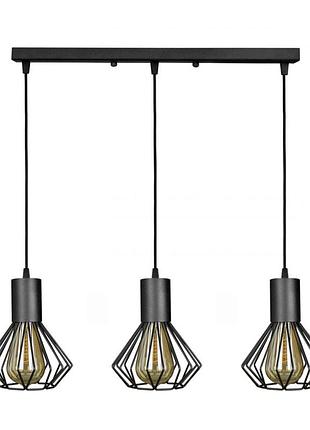 Світильник лофт msk electric diadem підвісний на планці nl 2215-3