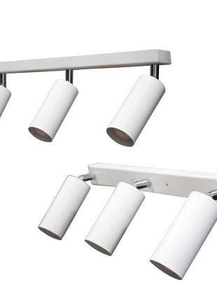 Світильник стельовий msk electric tube спот із поворотним механізмом nl 1105-3 w