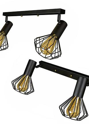 Светильник лофт msk electric diadem настенно-потолочный nl 22151-2