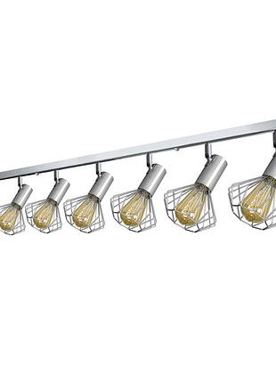 Світильник лофт msk electric diadem стельовий nl 22151-7 cr