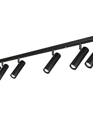 Світильник стельовий msk electric telescope з повертними плафонами nl 22501-6 bk