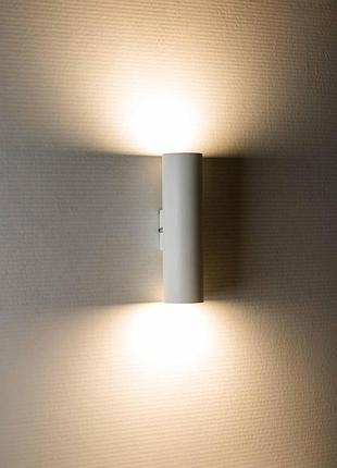 Світильник настінний msk electric tube бра під дві лампи е27 nl 2206 w