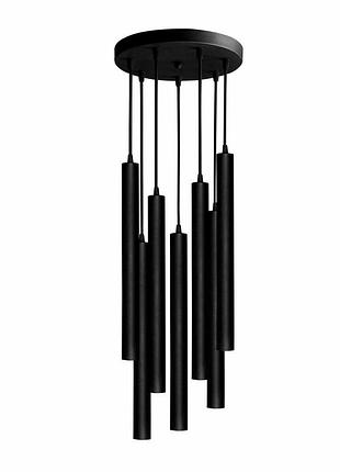Светильник подвесной msk electric elegant nl 4045-7r bk