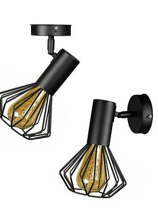 Светильник лофт msk electric diadem настенно-потолочный nl 22151-1