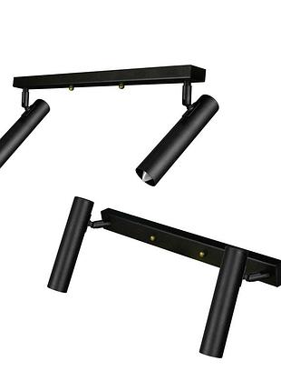 Світильник лофт msk electric elegant з поворотними плафонами спот nl 1840-2