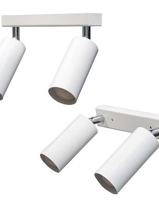 Світильник у стилі лофт msk electric tube спот із поворотним механізмом nl 1105-2 w