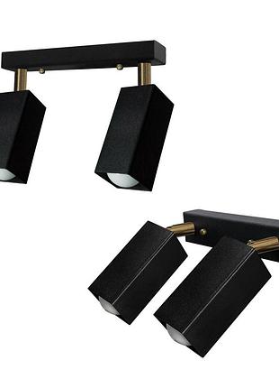 Світильник лофт msk electric crocus спот із поворотним механізмом sq 1105-2