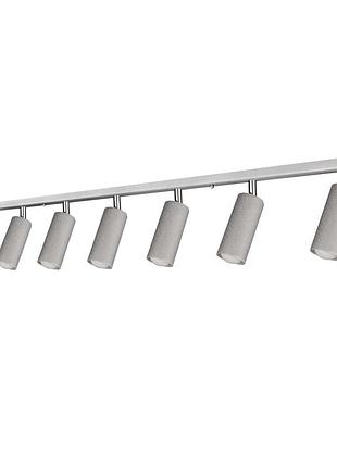 Світильник msk electric tube спот із поворотними механізмами mr 1105-7 gr