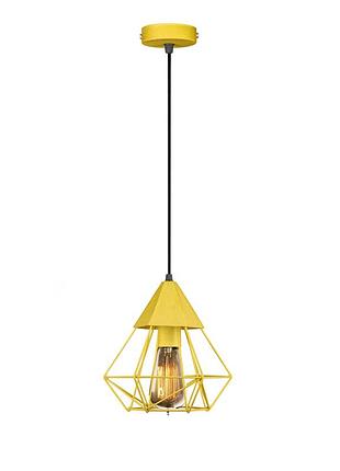 Світильник підвісний msk electric crystal у стилі лофт mr 0535 gd