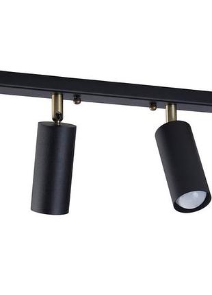 Світильник стельовий msk electric tube спот із поворотним механізмом nl 1105-4 bk