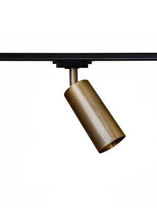 Світильник трековий під лампу е27 msk electric tube nt 1105-1 bn бронза