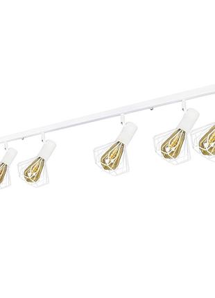 Світильник лофт msk electric diadem стельовий nl 22151-6 wh
