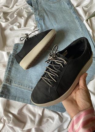 Женские кожаные кеды, сникерсы timberland 36 (22.5см.)23.5см
