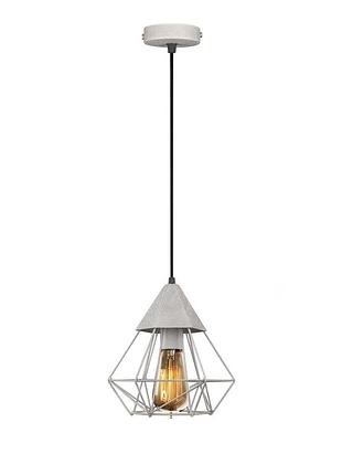 Світильник підвісний msk electric crystal у стилі лофт mr 0535 gr