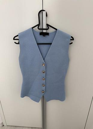 Кофта zara блакитна розмір м