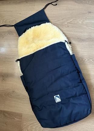 Зимовий чохол з натуральної товстої овчини eisbärchen