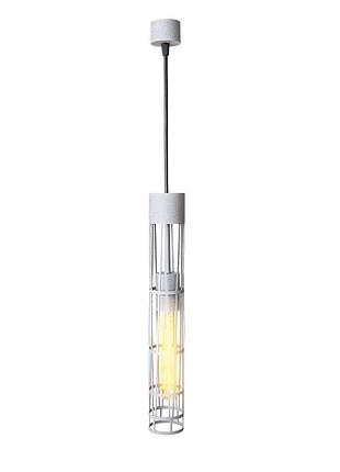 Светильник подвесной msk electric flow в стиле лофт под лампу е27 серый mr 6040 gr