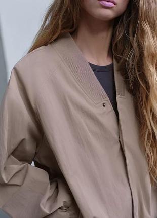 Куртка-брмбер ветровка вітровка курточка куртка zara