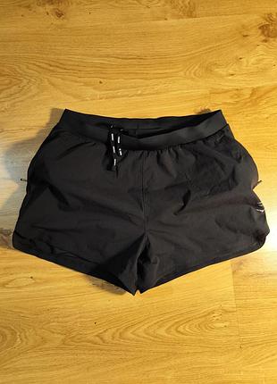 Шорти gymshark speed runne 2 r 2 in 1  розмір m