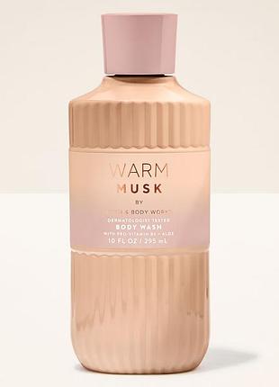 Гель для душу bath & body works (667659429158) warm musk body wash 295 мл
