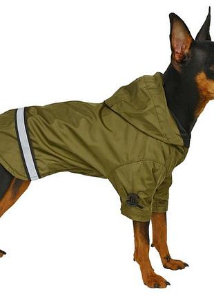 Куртка для собак diego jacket, розмір xs хакі
