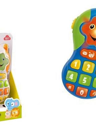 Телефон музыкальный 366-007a на батарейках, в коробке р.10,5x5x20 см yg toys