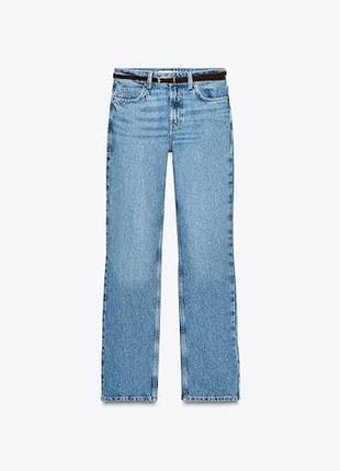 Стильні джинси zara з поясом