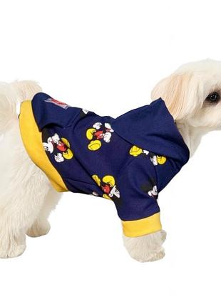 Кофта для собак diego hoodie микки, размер l