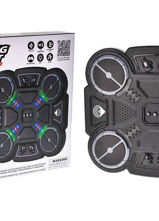 Настенный бокс kb1810 музыкальный "boxing target" на батарейках, в коробке р.30,5x27,5x4,6 см yg toys