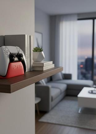 Подставка для dualsense с логотипом playstation