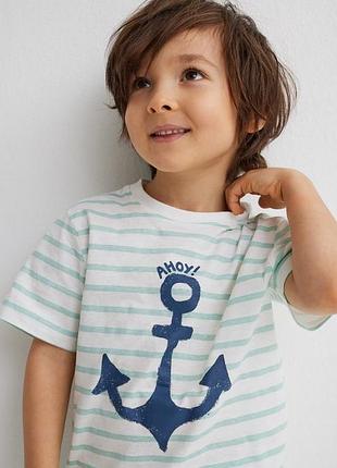Дитяча футболка h&m на хлопчика 40236