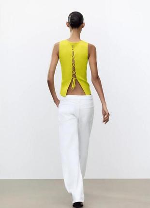 Топ з завязками zara