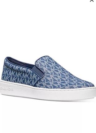 Сліпони з логотипом michael kors, 36-37р нові, з коробкою