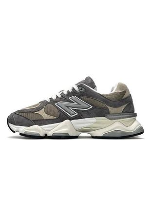 Кроссовки мужские new balance 9060 grey beige white