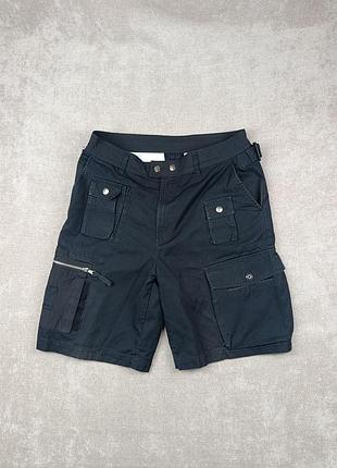 Мужские карго шорты diesel p-cyan cargo short black