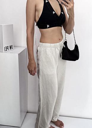 Штани h&m,100% льон