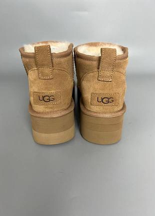 Ugg classic ultra mini platform xl chestnut брак 255 3