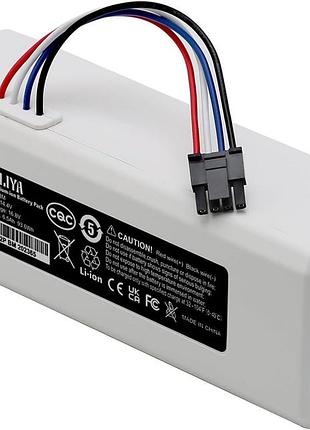 Запасний акумулятор для робота-пилососа xiaomi mijia 1c stytj01zhm 14,4 в 6500 маг