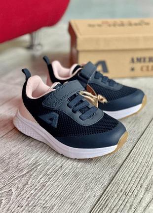 Кросівки для дівчинки american club navy pirsi 00000003310, розмір 29 (19 см.)