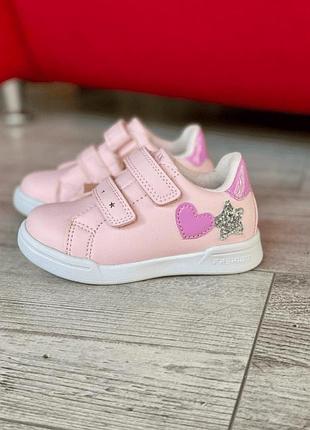 Кроссовки для девочки american club pink love 00000003341, размер 26 (17 см.)