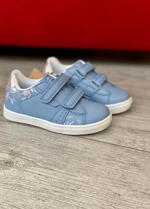 Кросівки для дівчинки american club blue florista 00000002052, розмір 25 (16 см.)