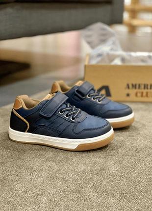 Кроссовки для мальчика american club blue pale 00000004343, размер 29 (18,5 см.)