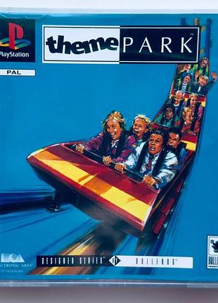 Theme park, б/у, английская версия - диск для playstation 1