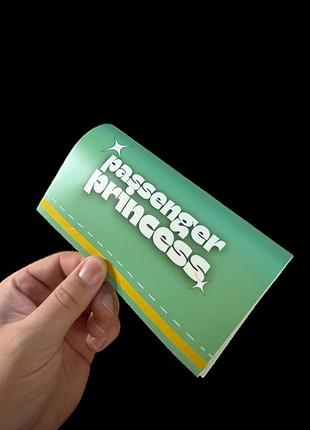Наклейка - бирка на авто " passenger princess " - бирка - мини-этикетка - подарок на авто - декорация на авто