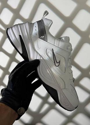 Женские кроссовки nike m2k tekno w white grey