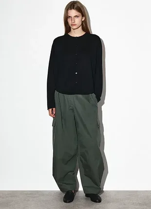 Брюки женские cos utility barrel-leg trousers / 36