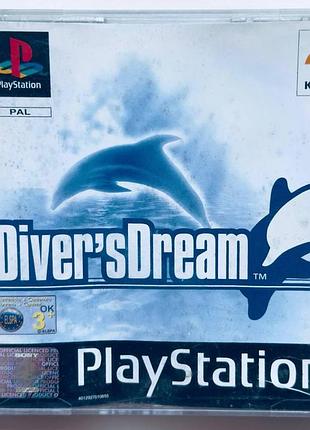Diver's dream, б/в, англійська версія - диск для playstation 1