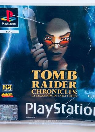 Tomb raider chronicles, б/в, англійська версія - диск для playstation 1