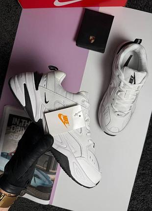 Женские кроссовки nike m2k tekno w white black